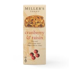 Millers Toast Cranberry & Raisin