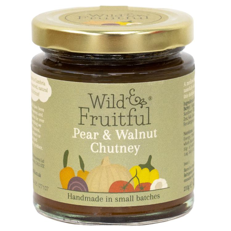 Wild & Fruitful Pear & Walnut Chutney